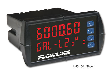 Flowline DataView Single-Channel Meter with Relays