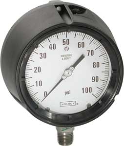 NoShok 600 and 700 Series Copper Alloy and SS Phenolic Case Process Gauge